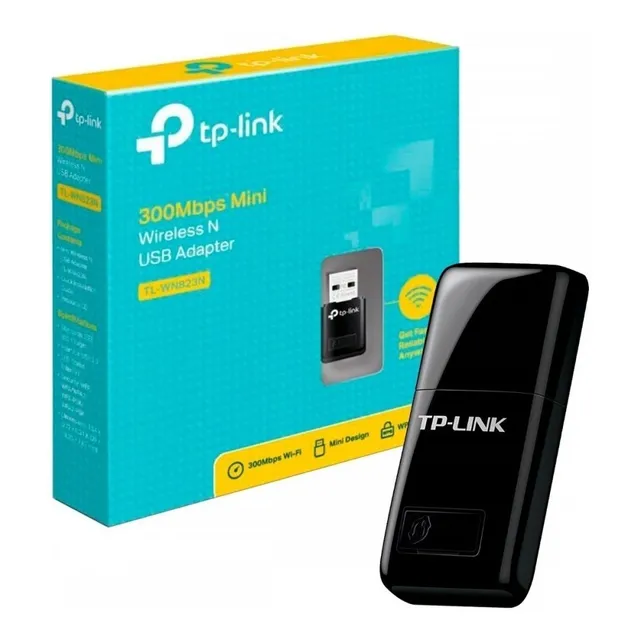 Adaptador Tp-link Usb Wifi Laptop Y Pc N 300mbps Tl-wn823n