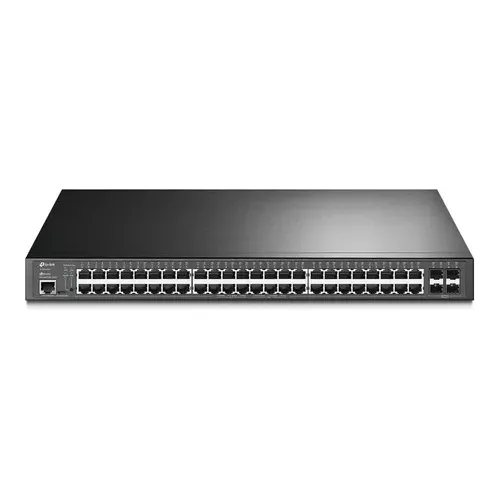 Switch 48 Portas Poe+ + 4 Sfp Tp-link Gigabit Tl-sg3452p