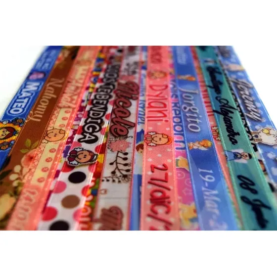 500 Pulseras Personalizadas Sublimadas Con Diseño