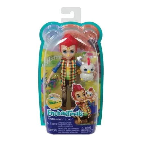 Enchantimals Mattel - Redward Rooster And Cluck