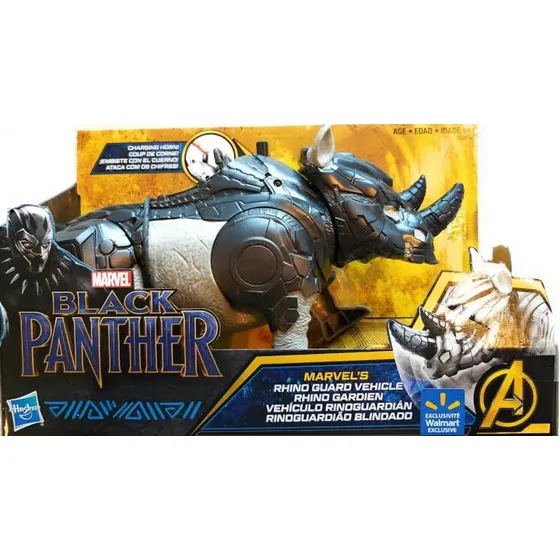 Boneco Marvel Black Panther Rhino Guard Vehicle Hasbro