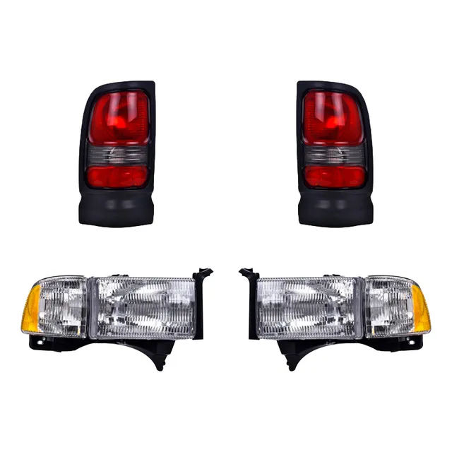 Kit Faros C/cto Y Calaveras Depo Dodge Ram 1994 A 2001