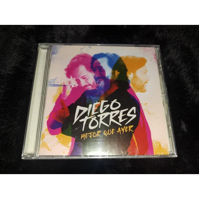 Diego Torres Mejor Que Ayer Cd Original México Carlos Vives
