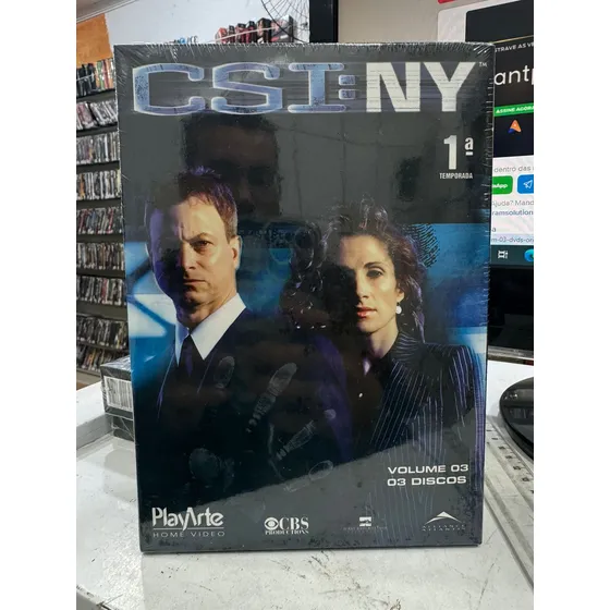 Box Dvd Csi: Ny - Primeira Temporada - Volume 3