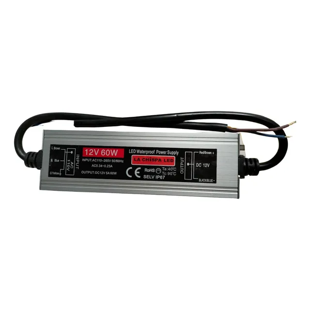 Kit De Fuentes De Poder 12v 60w Para Exterior
