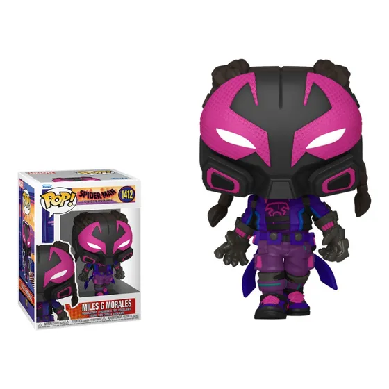 Funko Pop Miles G Morales #1412 Spider-man