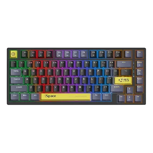 Teclado Mecánico Onikuma G52 Rgb Switch Marrón Usb A Tipo C