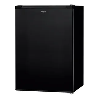 Frigobar Philco 68L Preto Compacto com Compressor 5 Níveis PFG85PPor