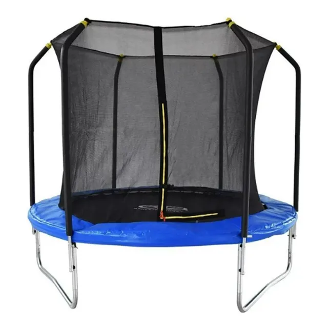 Trampolín Athletic Works 8 Pies Con Malla De Seguridad 2.5m