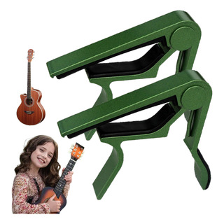 2pk Capo Traste Para Instrumentos De Cuerda/guitarra/ukulele 2pk Capo Traste Para Instrumentos De Cuerda/guitarra/ukulele