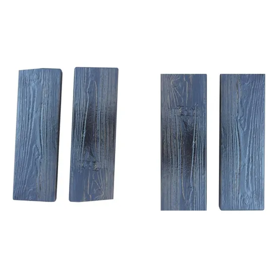 Molde Concreto De Madera De Piedra Del Escalonamiento 4pcs