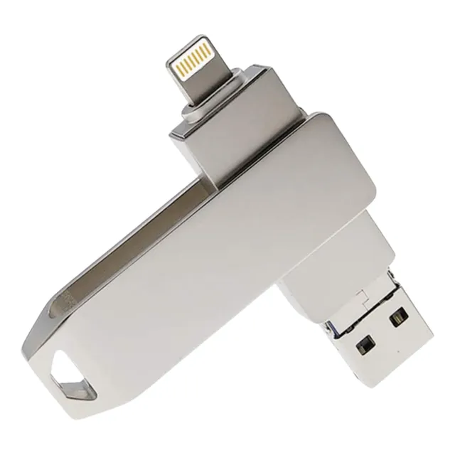 Memoria Usb 3.0 3 En 1 Para Iphone I Ios, Pc, Mac - Y Disk Gris 1tb