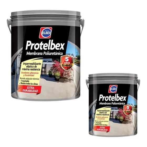 Protelbex Poliuretanica Membrana Liquida 20+4kg Blanco Satinado
