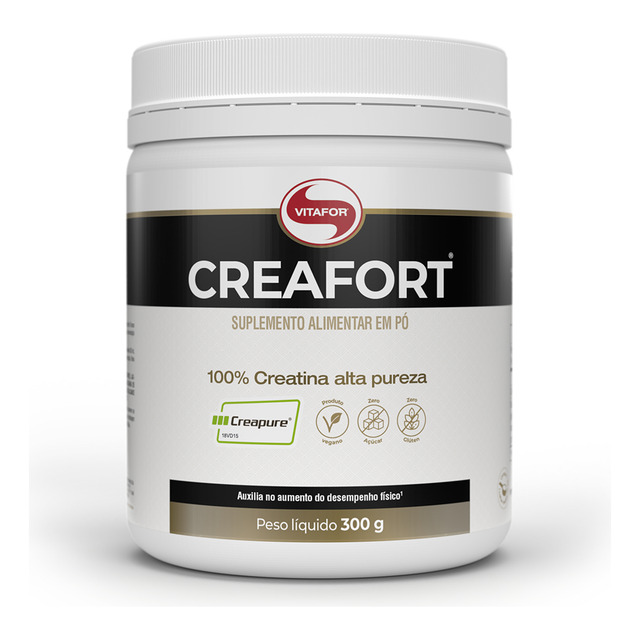 Creatina Creafort Creapure (300g) Vitafor - Sabor Sem Sabor