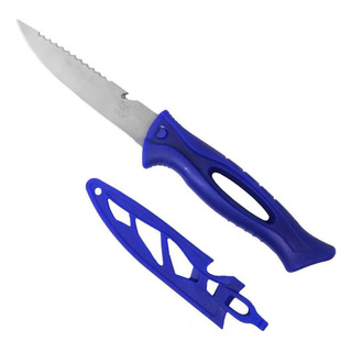 Faca Fileteira E Escamador Limpar Consertar Peixe C/ Bainha Faca Fileteira E Escamador Limpar Consertar Peixe C/ Bainha