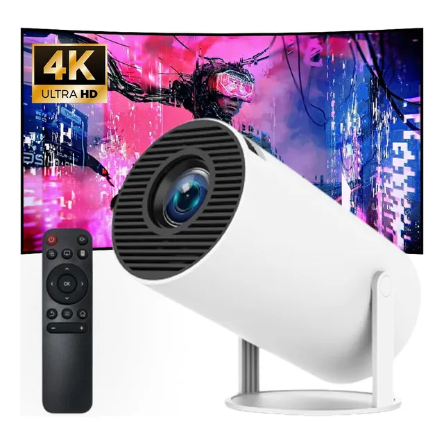 Mini Proyector Portátil Ultra Hd 200 Ansi/4k Wifi Bluetooth