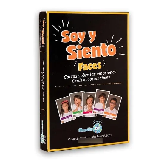 Juego Terapeútico - Naipes: Soy Y Siento Faces