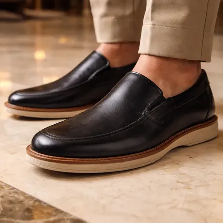 Sapato Masculino Pegada Preto Lisa 39 Br