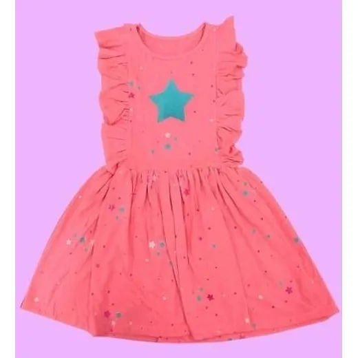 Vestido Para Niñas, Únicamente Talla 6.