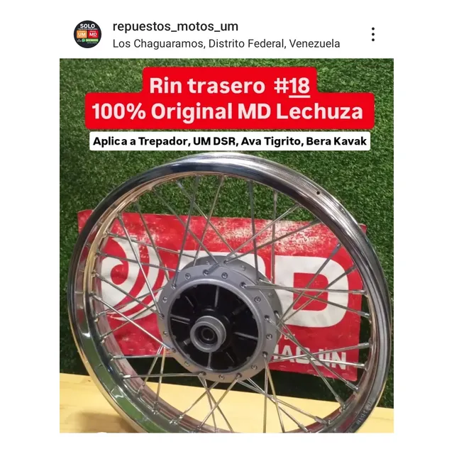 Rin Trasero 21 Original Haojin Md Lechuza Trepador Tigrito