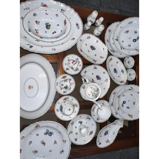 Vajilla De Porcelana Richard Ginori Borde De Oro