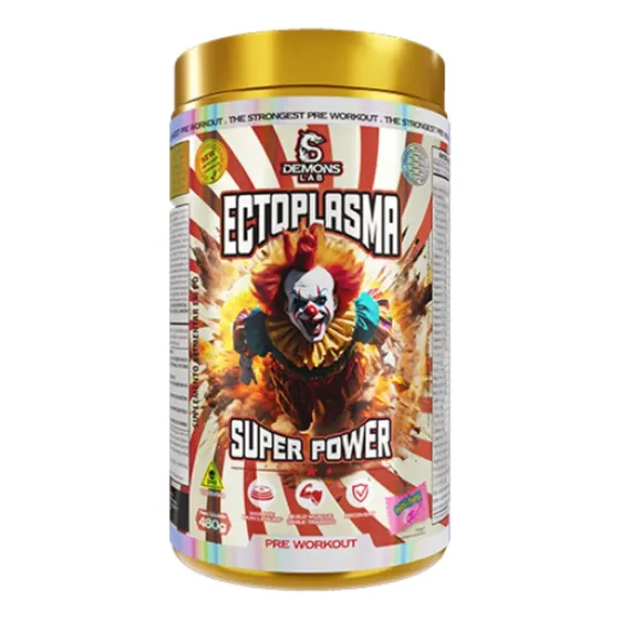 Cafeína Demons Lab Pré Treino Ectoplasma em pó sabor Tutti frutti x 480g