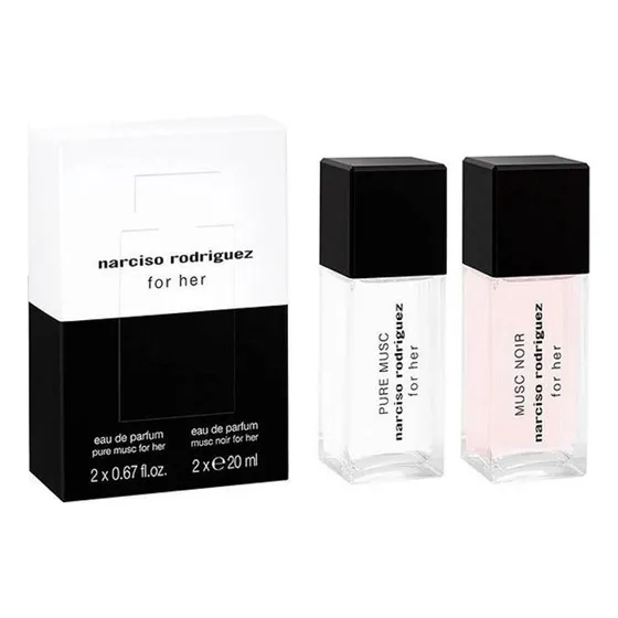 Pack Narciso Rodriguez For Her Pure Musc +musc Noir 20ml C/u