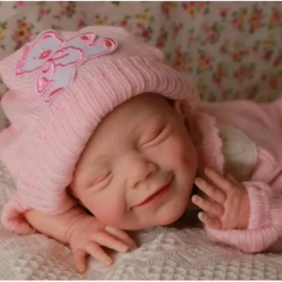 Muñeca 3d Bebe Reborn Original Cuerpo Silicon Vinilo