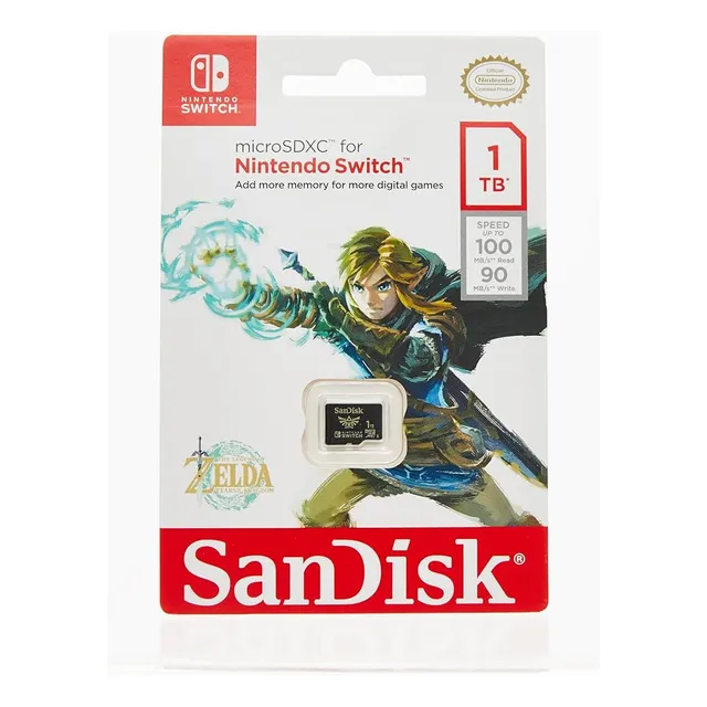 Memoria Micro Sd Original De Nintendo Switch De 1 Tera Oled