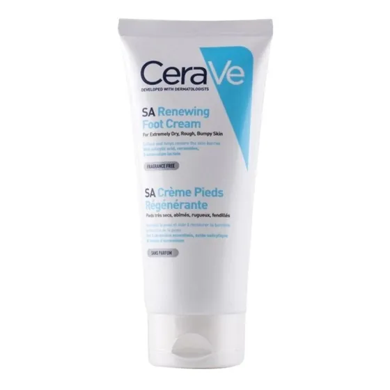 Cerave Crema Hidratante Renovadora Para Pies Resecos X 88 Ml