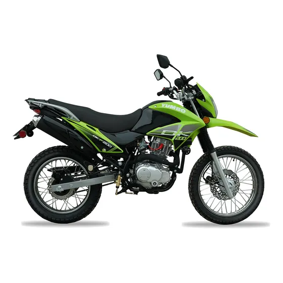 Moto Enduro Cross Yumbo Dk F 200 0km + Casco De Regalo