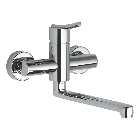 Griferia cocina monocomando FV 39 Libby 0406/39 cromo acabado cromado para pared