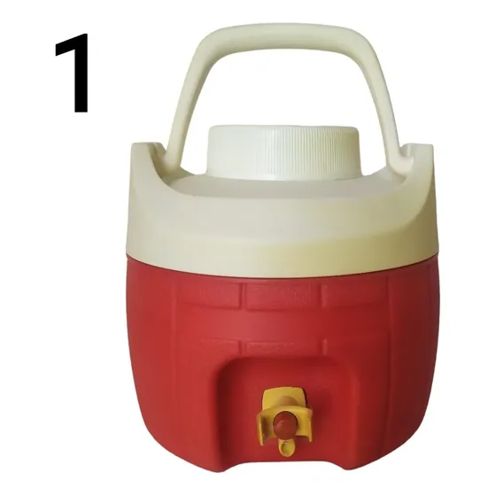 Termo Plástico 4 Litros Con Dispensador Y Vaso Como Nuevo 