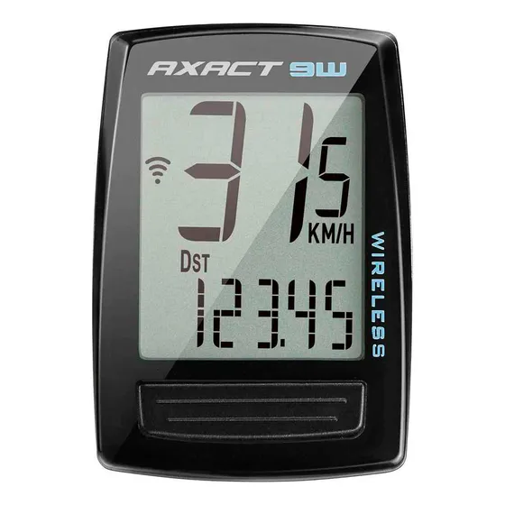 Velocímetro Bicicleta Inalámbrico Giant Axact 9w 9 Funciones Color Negro