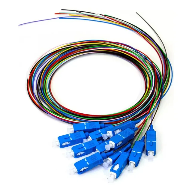 Pigtail De Fibra Optica Monomodo Os2 Sc Upc 2m, 12unid, Mmc