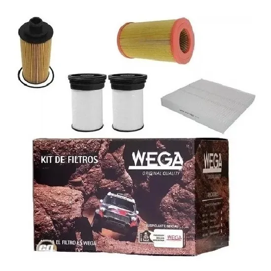 Kit De 5 Filtros Chevrolet S10 2.8 Duramax Año 2015