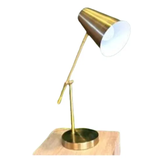 Lámpara De Mesa Led E27 Aluminio 220-240v Base: 15cm Lam0200