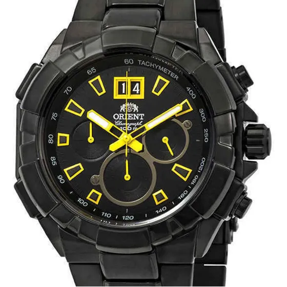 Reloj Orient Hombre Enterprise Cronografo Ftv00007b Negro Negro