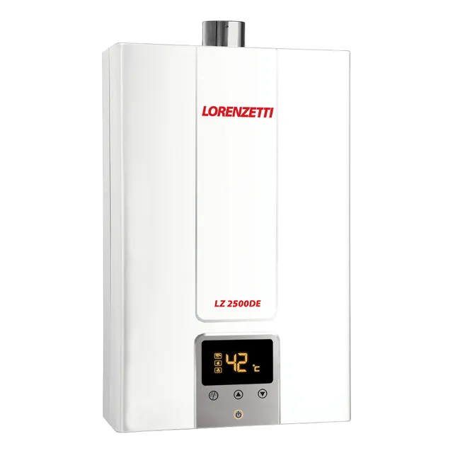 Aquecedor De Água Lz 2500de Gn Branco Lorenzetti 127/220V