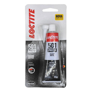 Silicone De Alta Pressão Perfomance 501 55g Preto Loctite Silicone De Alta Pressão Perfomance 501 55g Preto Loctite