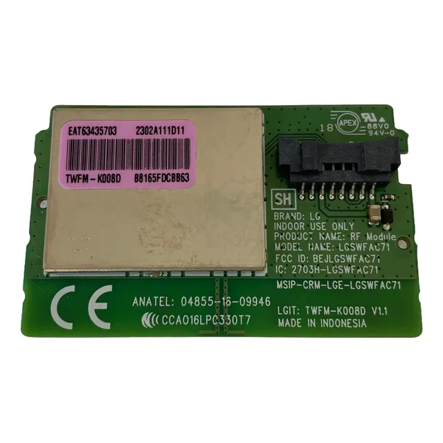Modulo Wifi Televisor LG Modelo 43lj5500 Original
