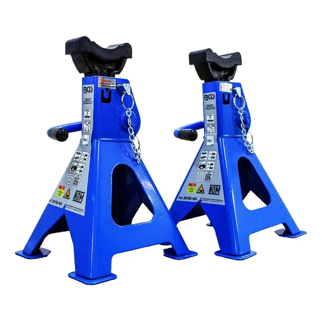 Kit 2 Torres Automotrices Con Seguro Doble 3t 285-425mm Bgs