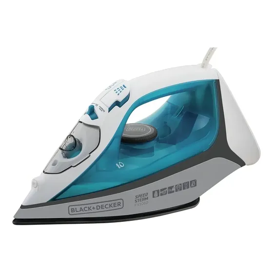 Ferro de Passar Roupa Black+Decker FX3060 Base Antiaderente
