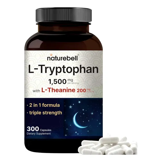 Triptofano Pastillas Para Dormir Ansiedad Estrés Mejor Animo