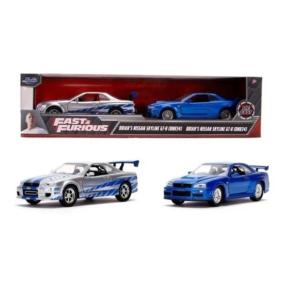 Pack 2 Autos  Rápido Y Furioso Escala 1:32