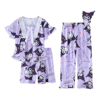 Pijamas De Verão Para Meninas Com Mangas Curtas My Melody Ku Pijamas De Verão Para Meninas Com Mangas Curtas My Melody Ku
