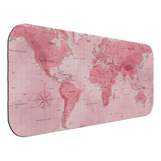 Mouse Pad Gamer Extra Grande Speed 70x35cm Menina Galáxia 