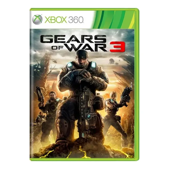 Gears Of War 3 Standard Xbox 360 Físico
