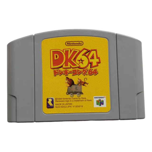 Donkey Kong 64 Para Nintendo 64 - Original, Japonés