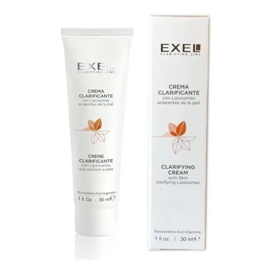 Crema Clarificante Con Liposomas Aclarantes Exel 30 Ml Momento de aplicación Día Noche Tipo de piel Todo tipo de piel